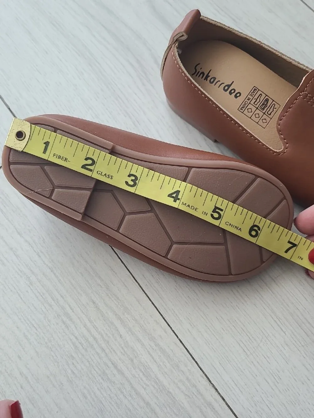 Children's Brown Slip-On Moccasins by